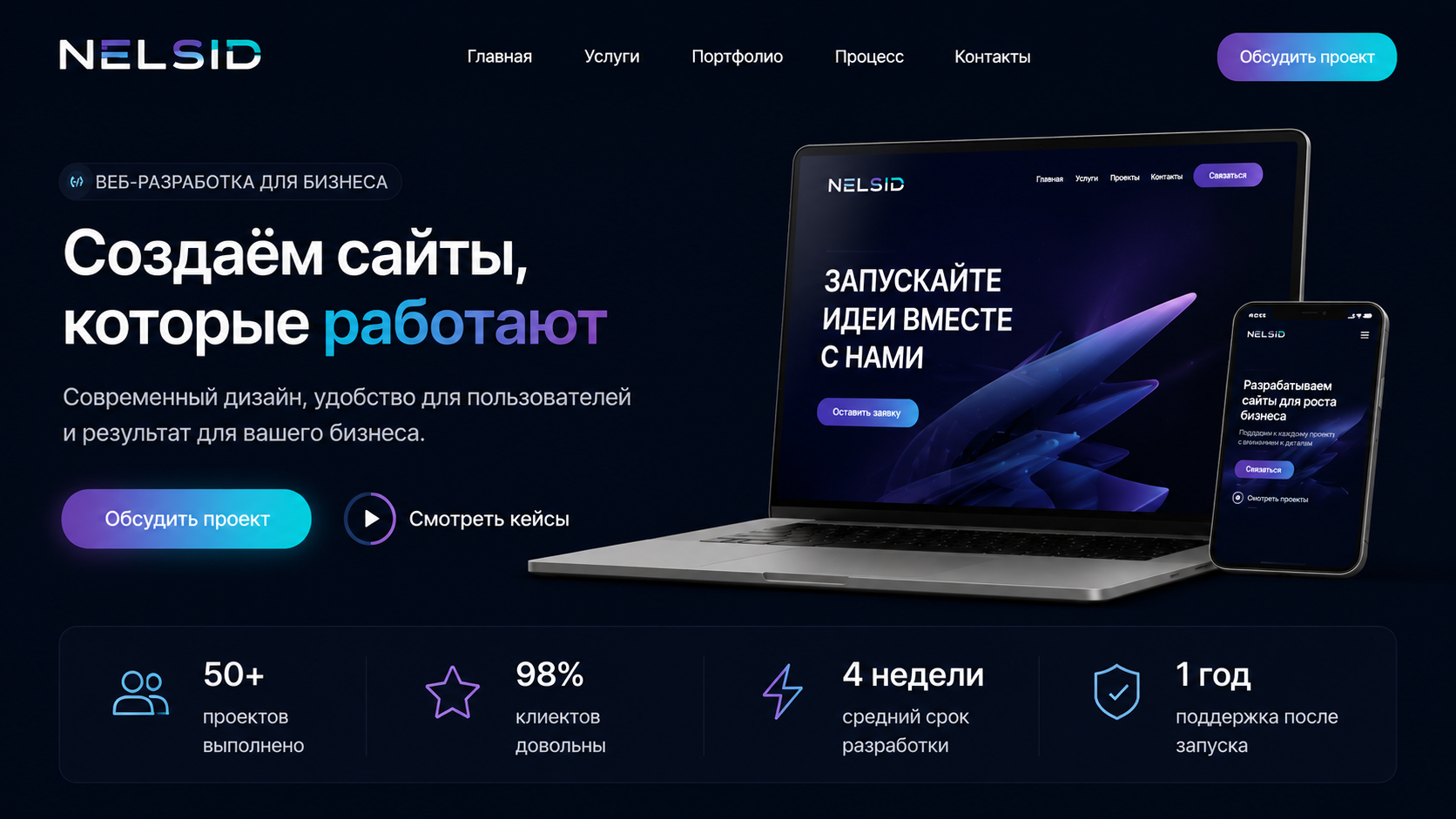 Сайт после редизайна